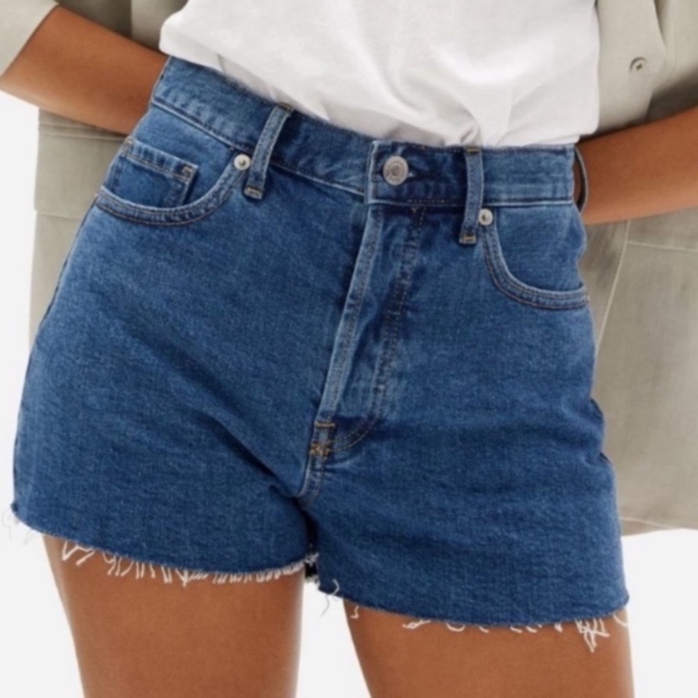 EVERLANE Cheeky Denim Shorts